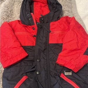 2T/ 3T Red and Black Toddler Jacket